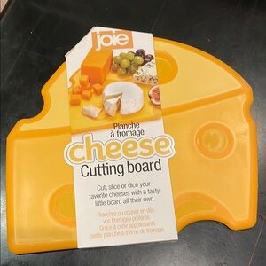 Joie Cheese Cutting Board - Yellow